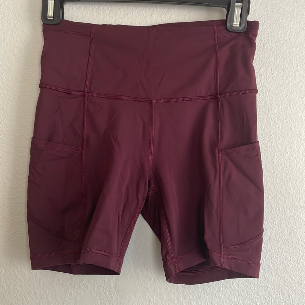 Lululemon 6 inch Biker Shorts